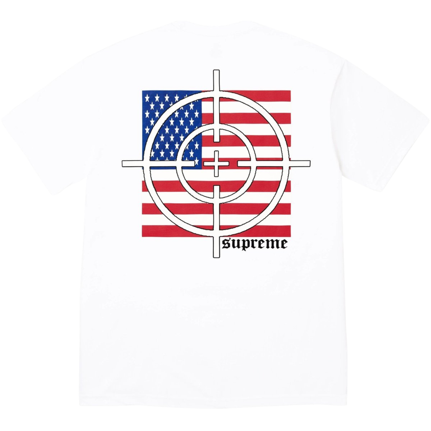 Camiseta Supreme Target Branca