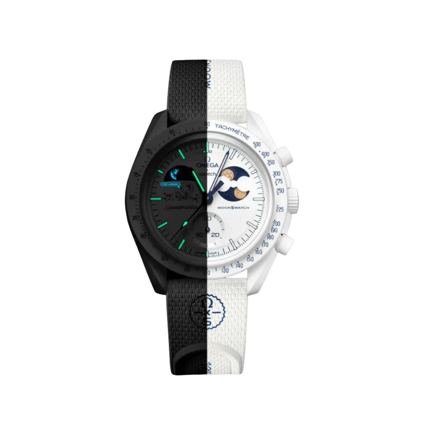 Relógio Omega x Swatch Moonshine Gold