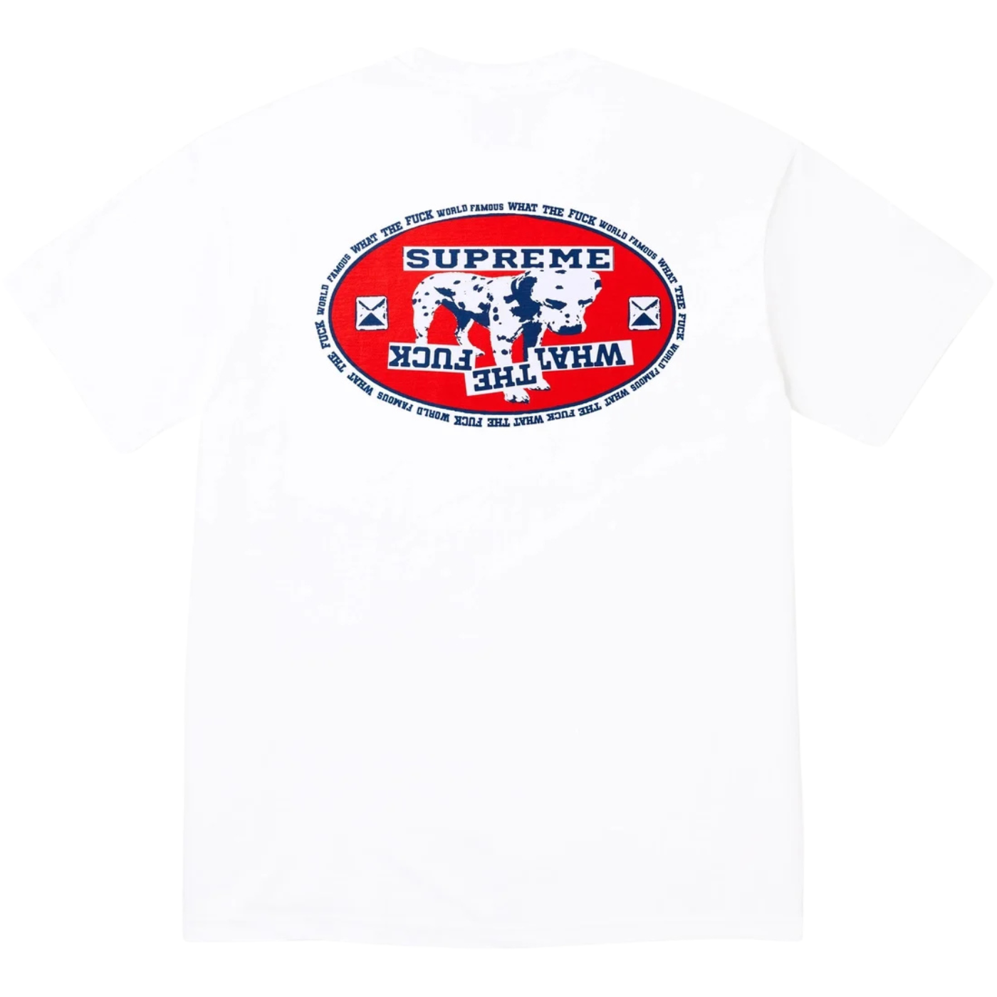 Camiseta Supreme Dalmatian Branca