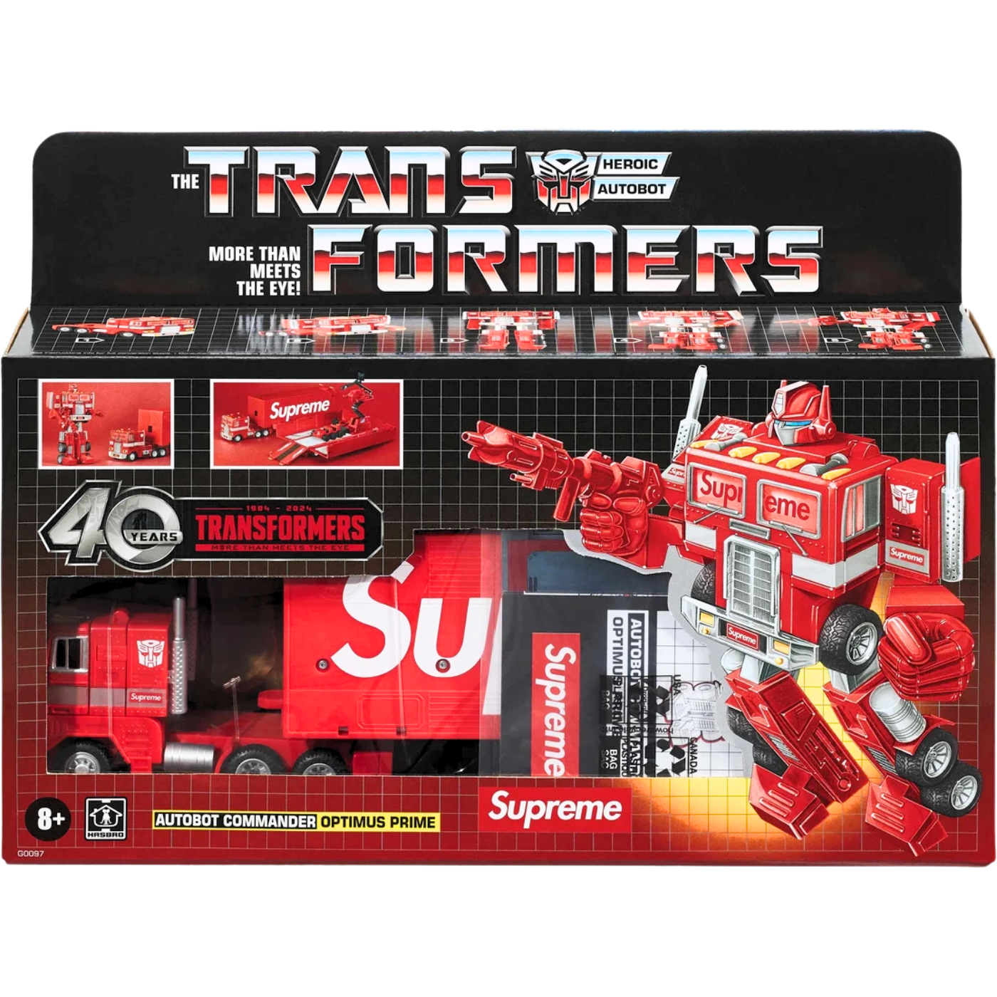 Supreme Transformers G1 Optimus Prime Figure