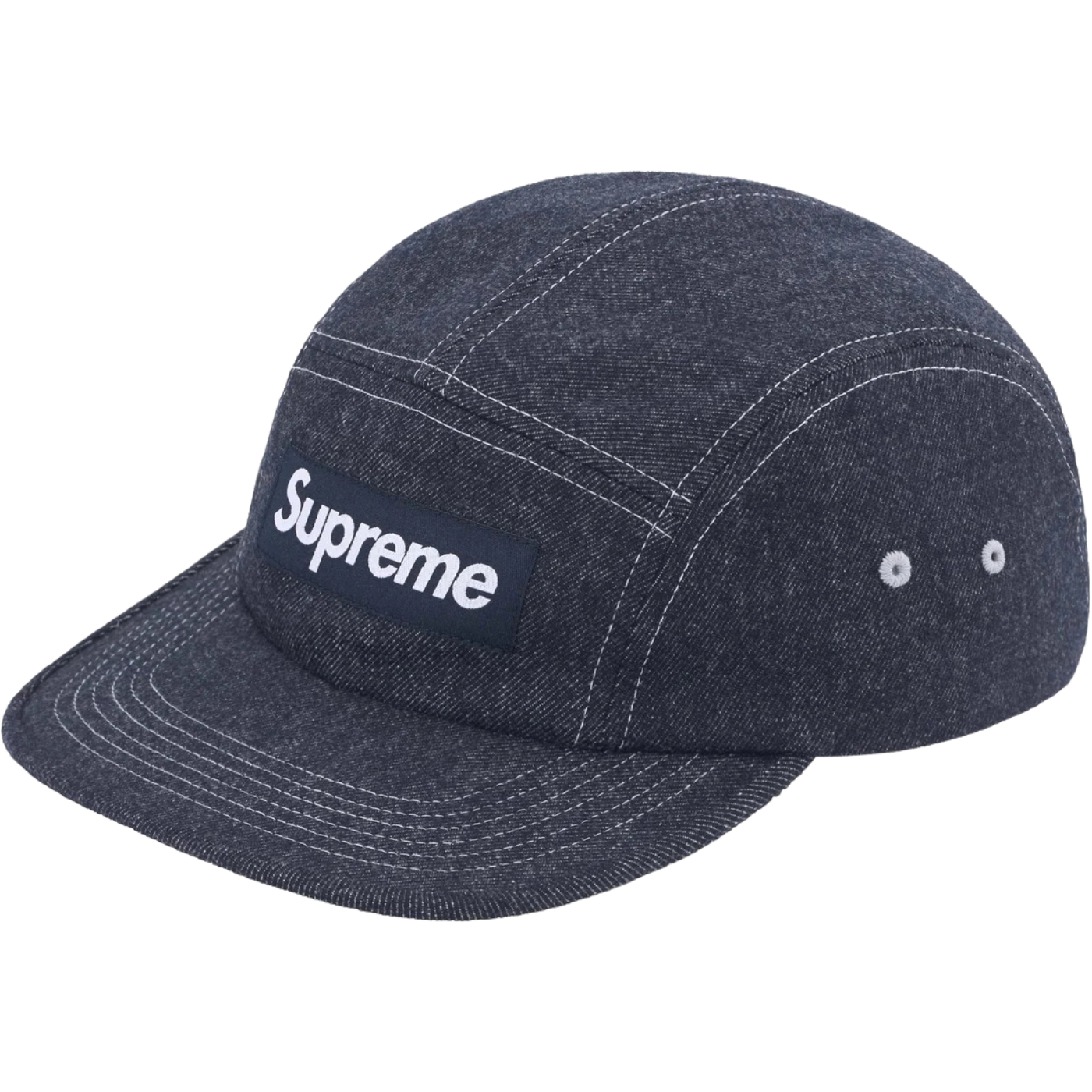 Boné Supreme Wool Camp Denim