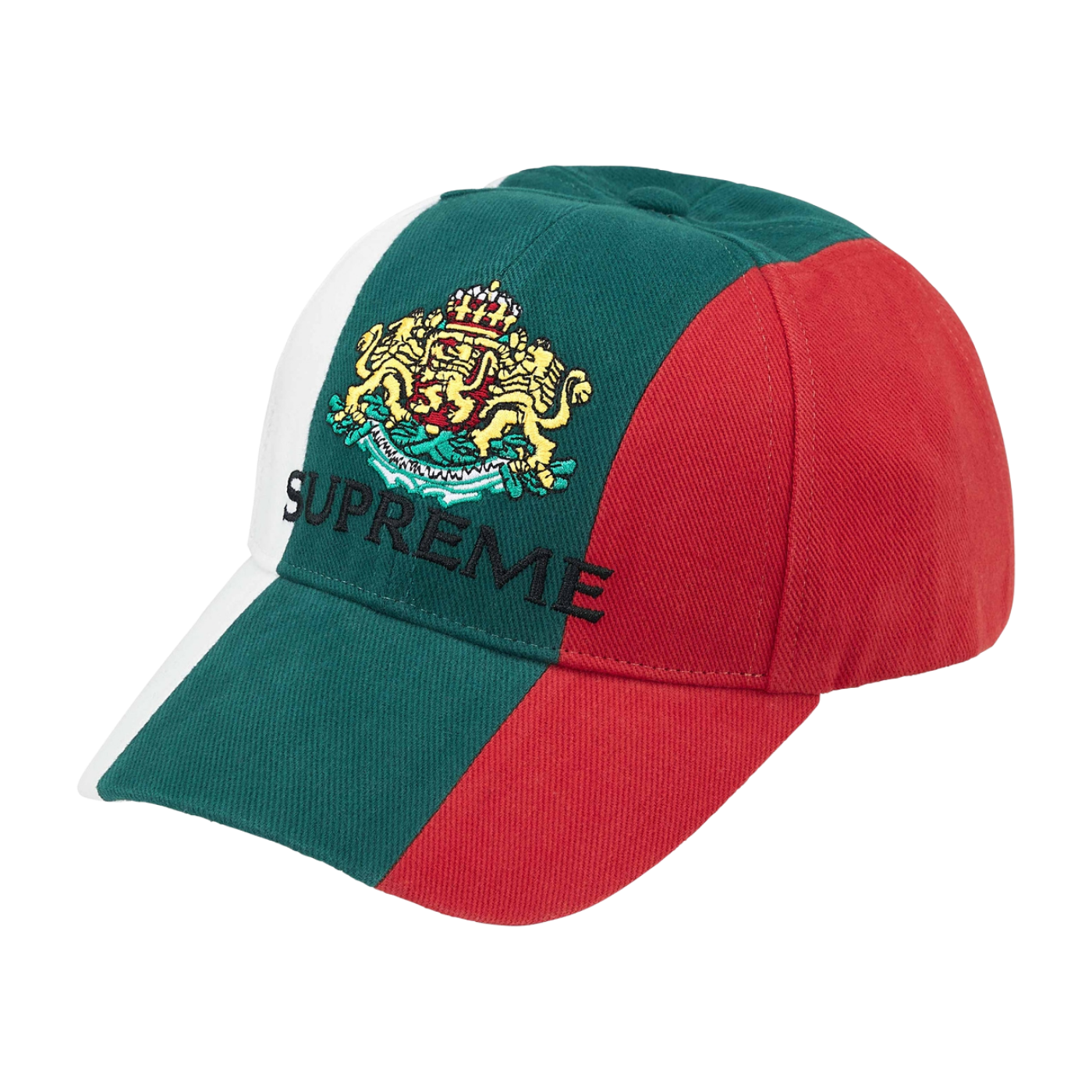 Boné Supreme Crest 6-Panel Branco