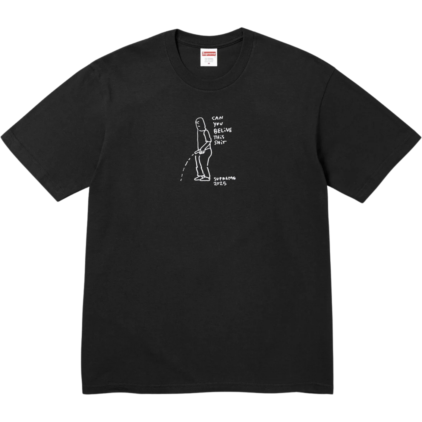 Camiseta Supreme Piss Preta