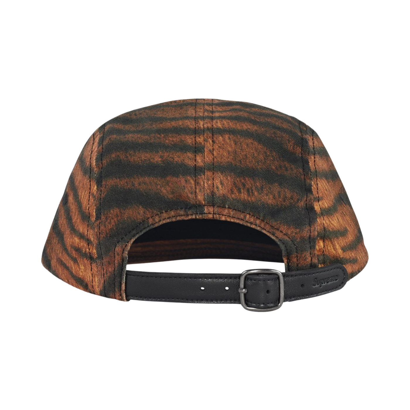 Boné Supreme Washed Chino Twill Camp Tiger - FW25