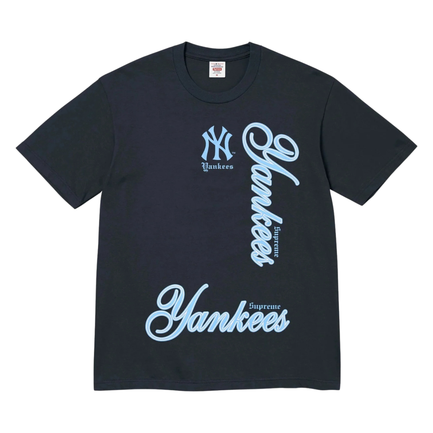 Camiseta Supreme MLB NY Azul