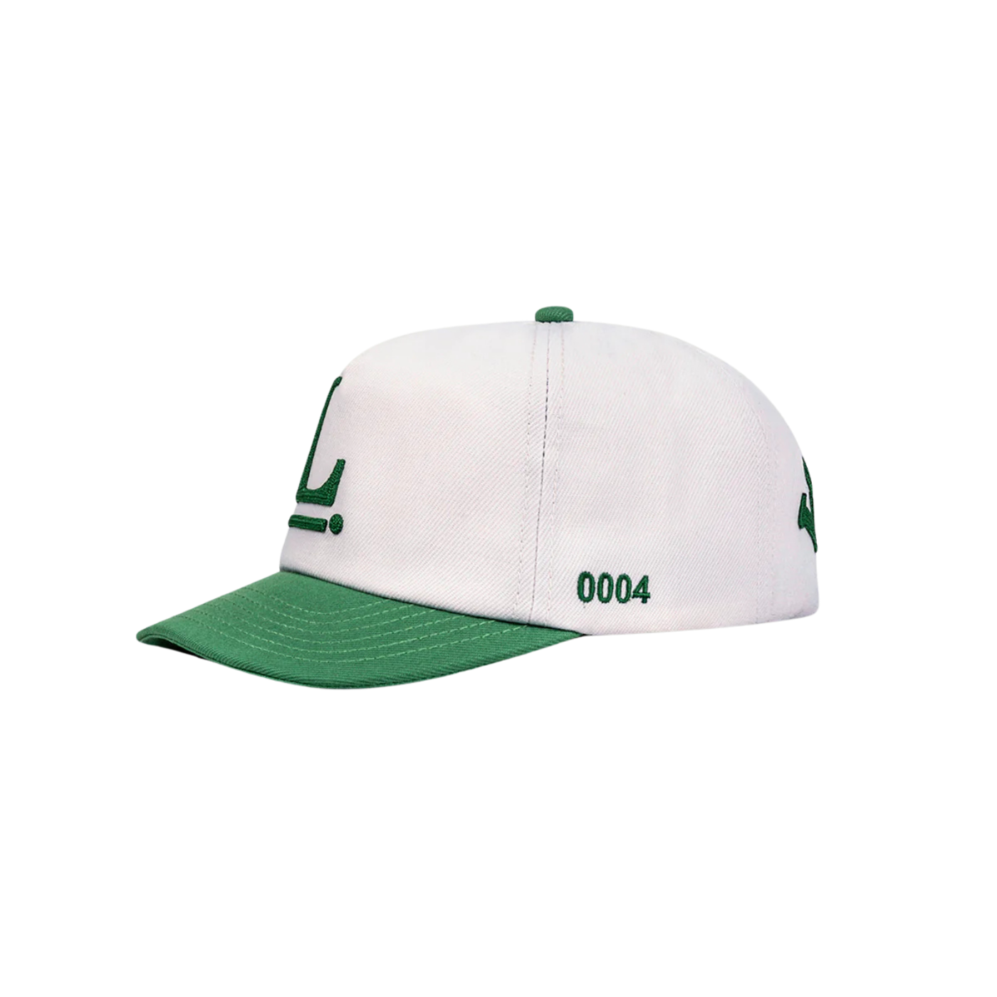 Boné Local Space Logo Snapback Branco/Verde