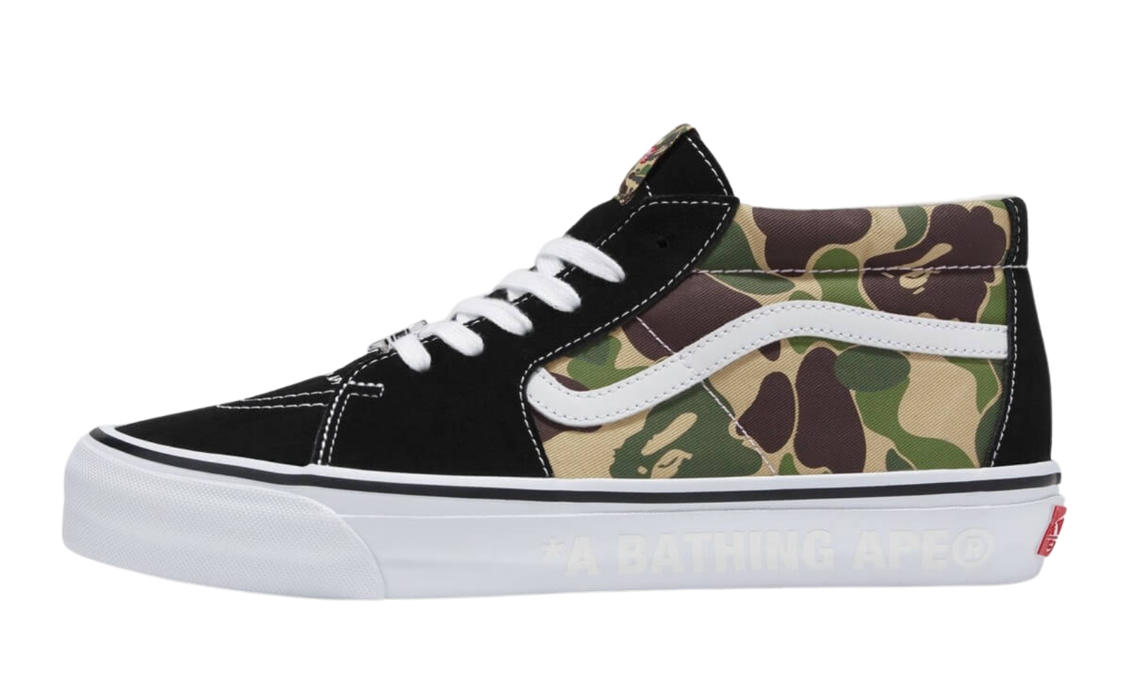 Vans Mid SK8 x Bape Camo