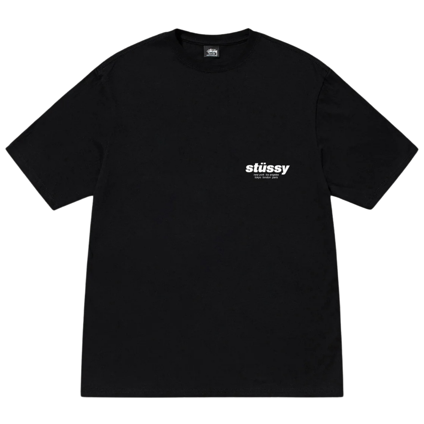 Camiseta Stussy Rollers Preta