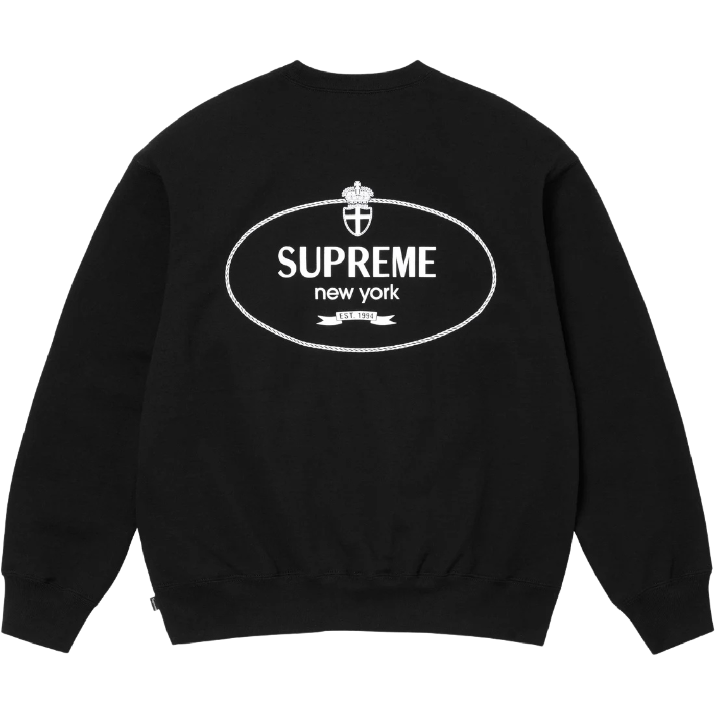 Crewneck Supreme Crest Black